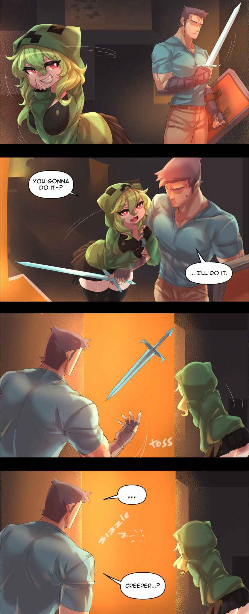 Minecraft: Anime Edition Chapter 19 - Page 4