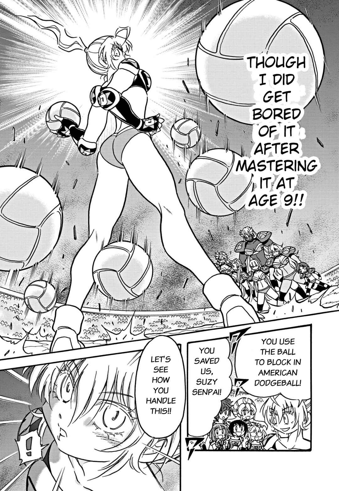 Flaming Fightball Girl Dodge Danko Chapter 32 - Page 11