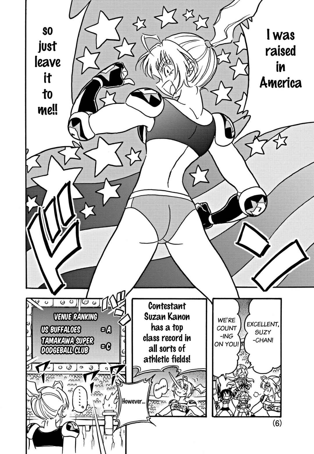 Flaming Fightball Girl Dodge Danko Chapter 32 - Page 6