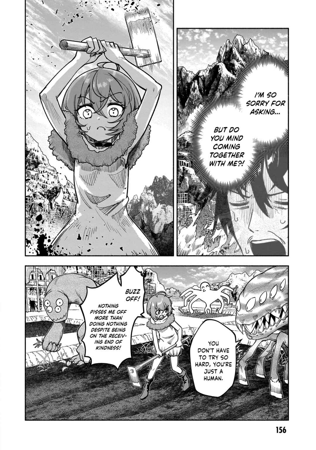 Ore Igai Dare mo Saishu Dekinai Sozai na no ni "Sozai Saishuritsu ga Hikui" to Pawahara suru Osananajimi Renkinjutsushi to Zetsuen shita Senzoku Madoushi, Henkyou no Machi de Slow Life wo Okuritai. Chapter 23 - Page 21