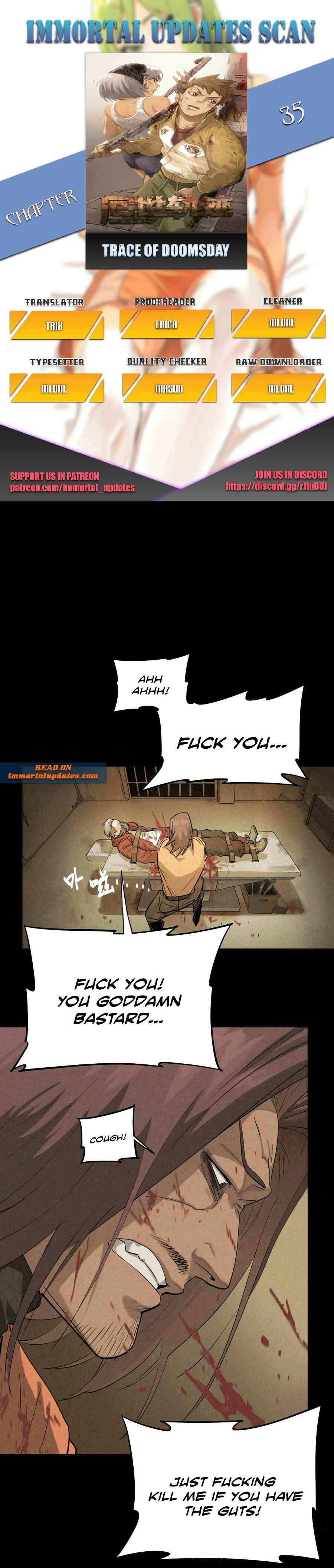Trace of Doomsday Chapter 36 - Page 1