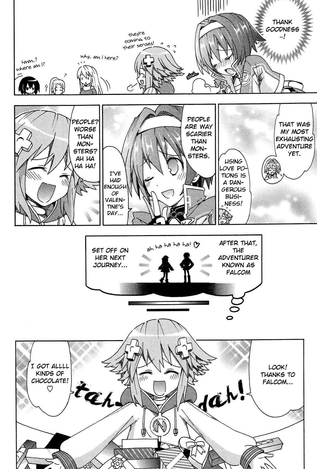 Choujigen Game Neptune - Megami Tsuushin Chapter 16 - Page 14