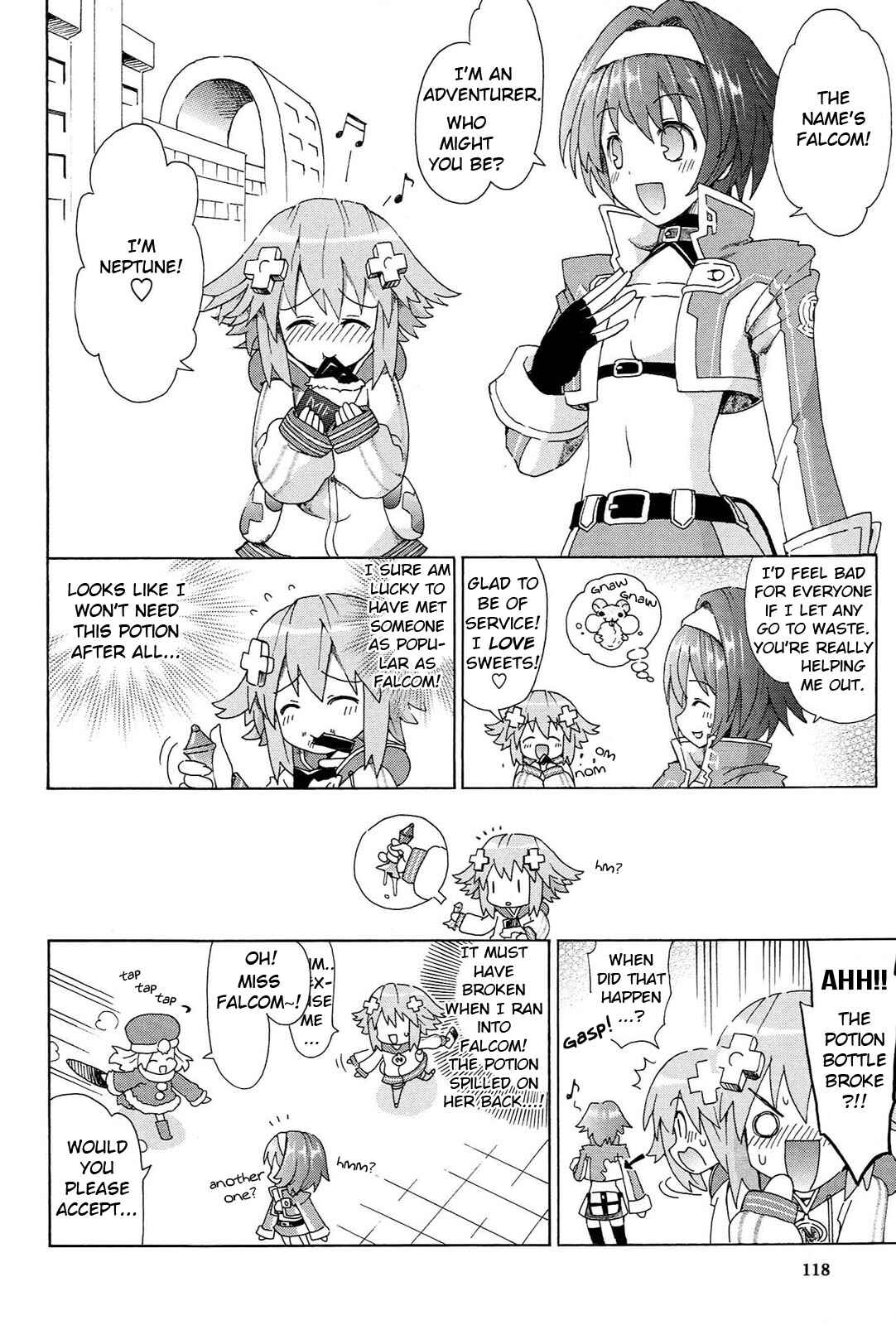 Choujigen Game Neptune - Megami Tsuushin Chapter 16 - Page 6