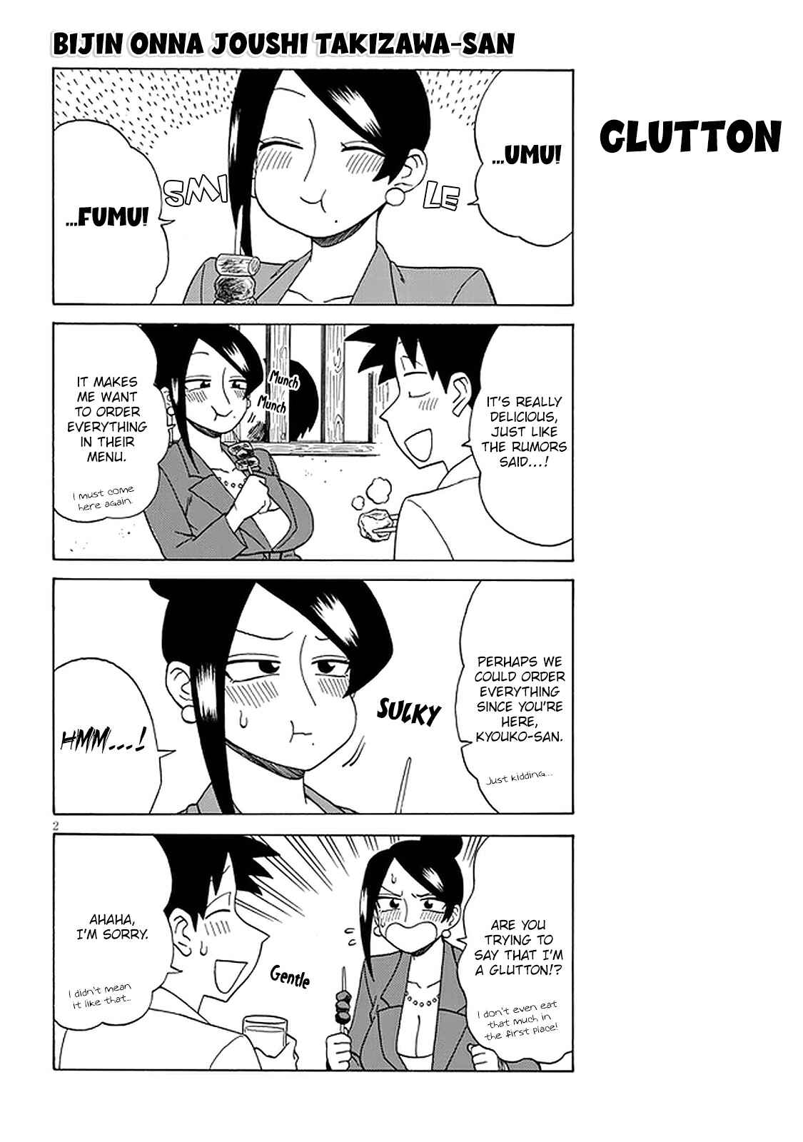 Bijin Onna Joushi Takizawa-san Chapter 118 - Page 2