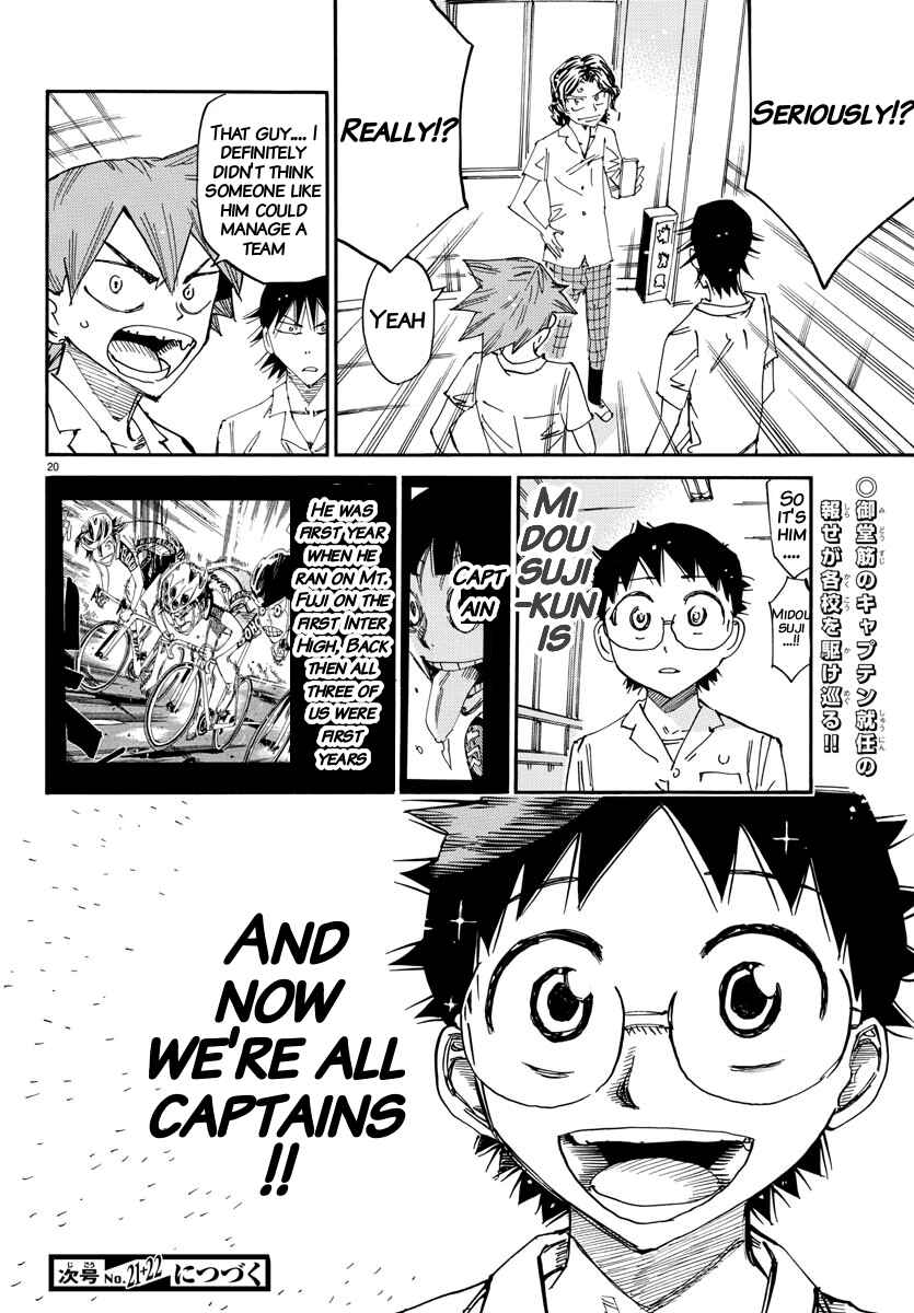 Yowamushi Pedal Chapter 635 - Page 19