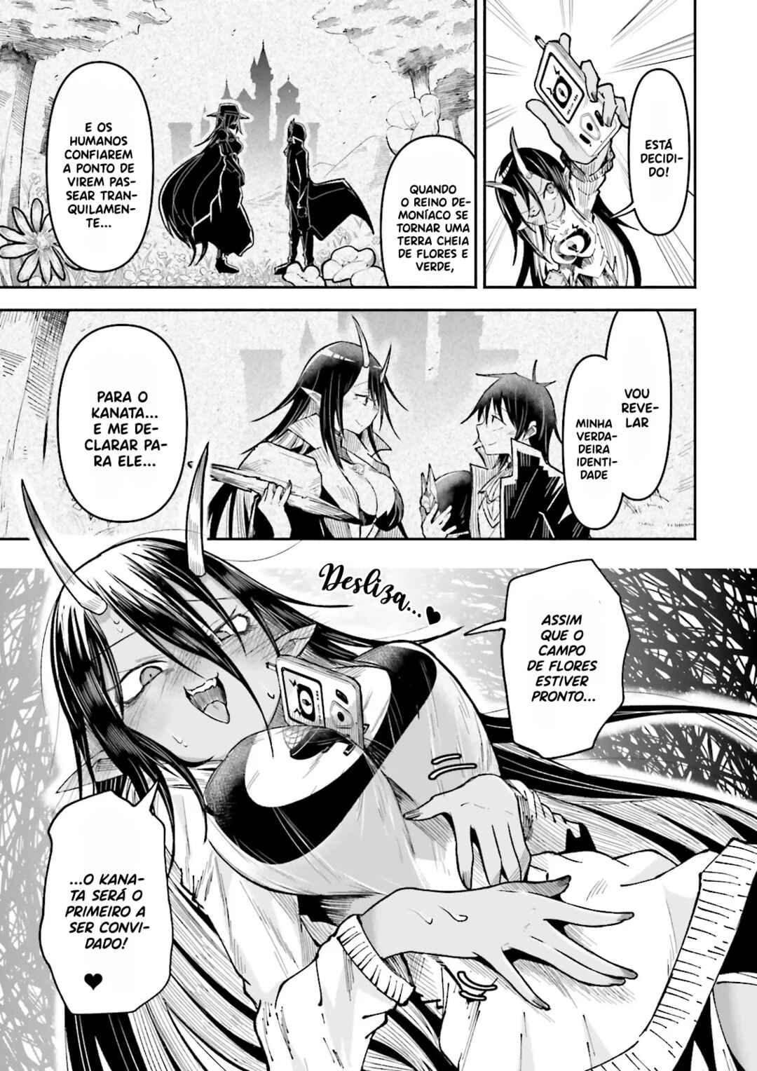 Isekai de Haishin Katsudou wo Shitara Tairyou no Yandere Shinja wo Umidashite Shimatta Ken Chapter 45 - Page 12