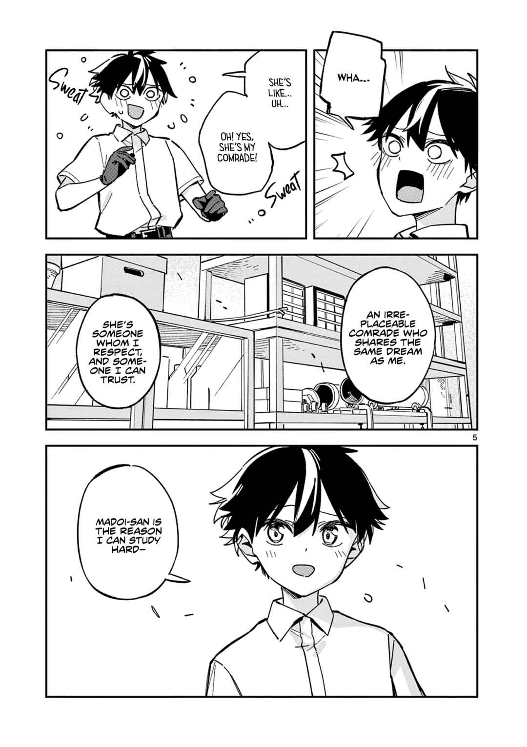 Houkago, Bokura wa Uchuu ni Madou Chapter 47 - Page 5