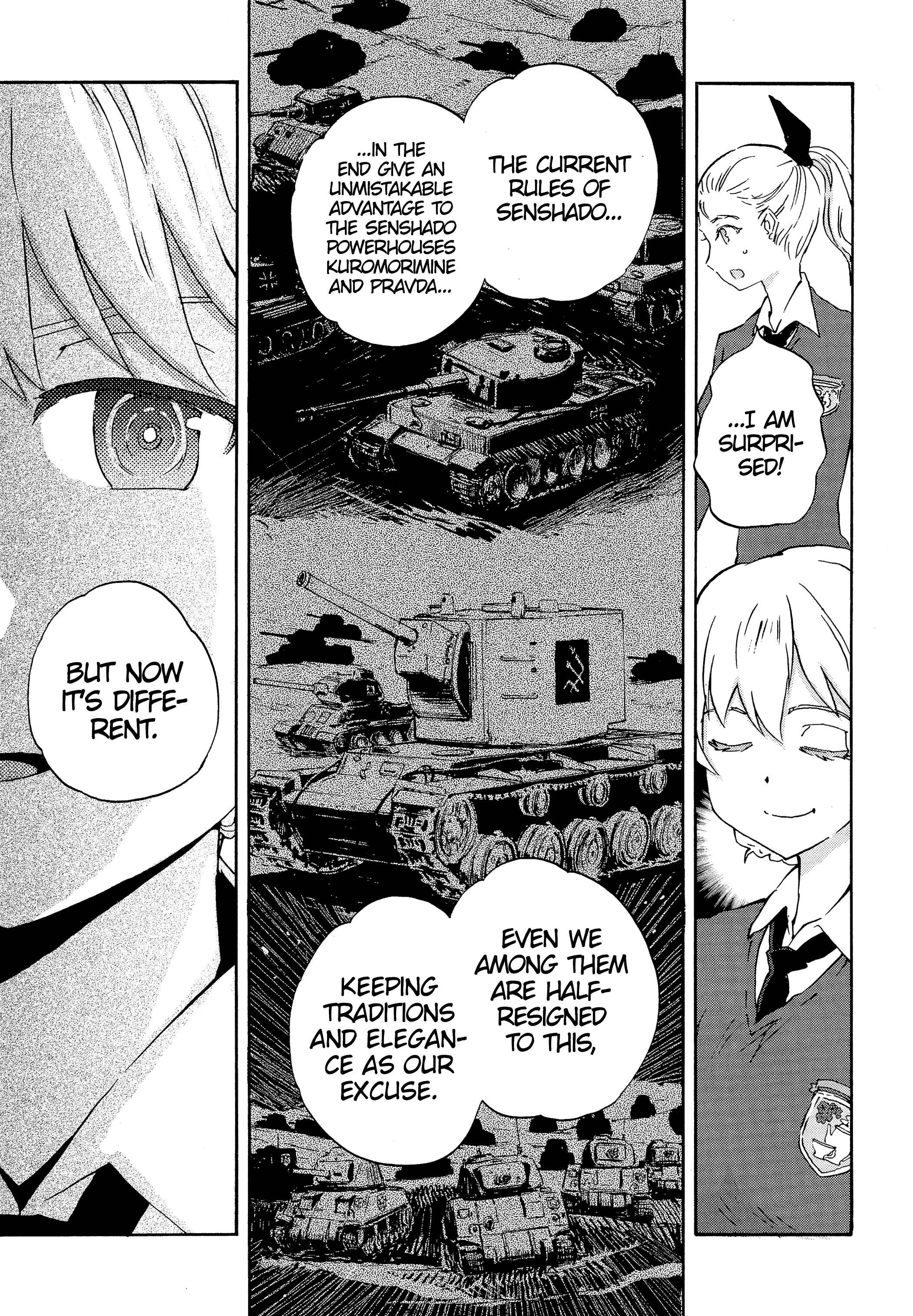 Girls und Panzer: Ribbon no Musha Chapter 23 - Page 37