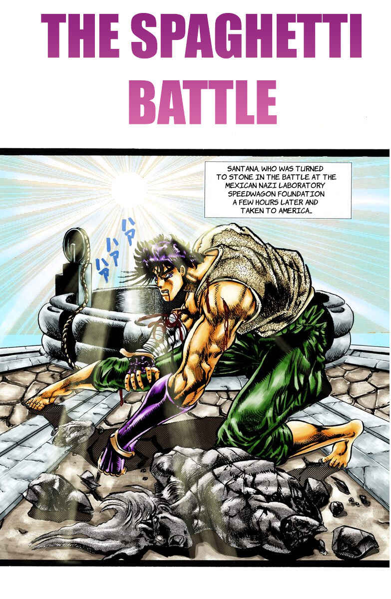 JoJo no Kimyou na Bouken: Part 2 - Sentou Chouryuu Color-ban Chapter 18 - Page 1
