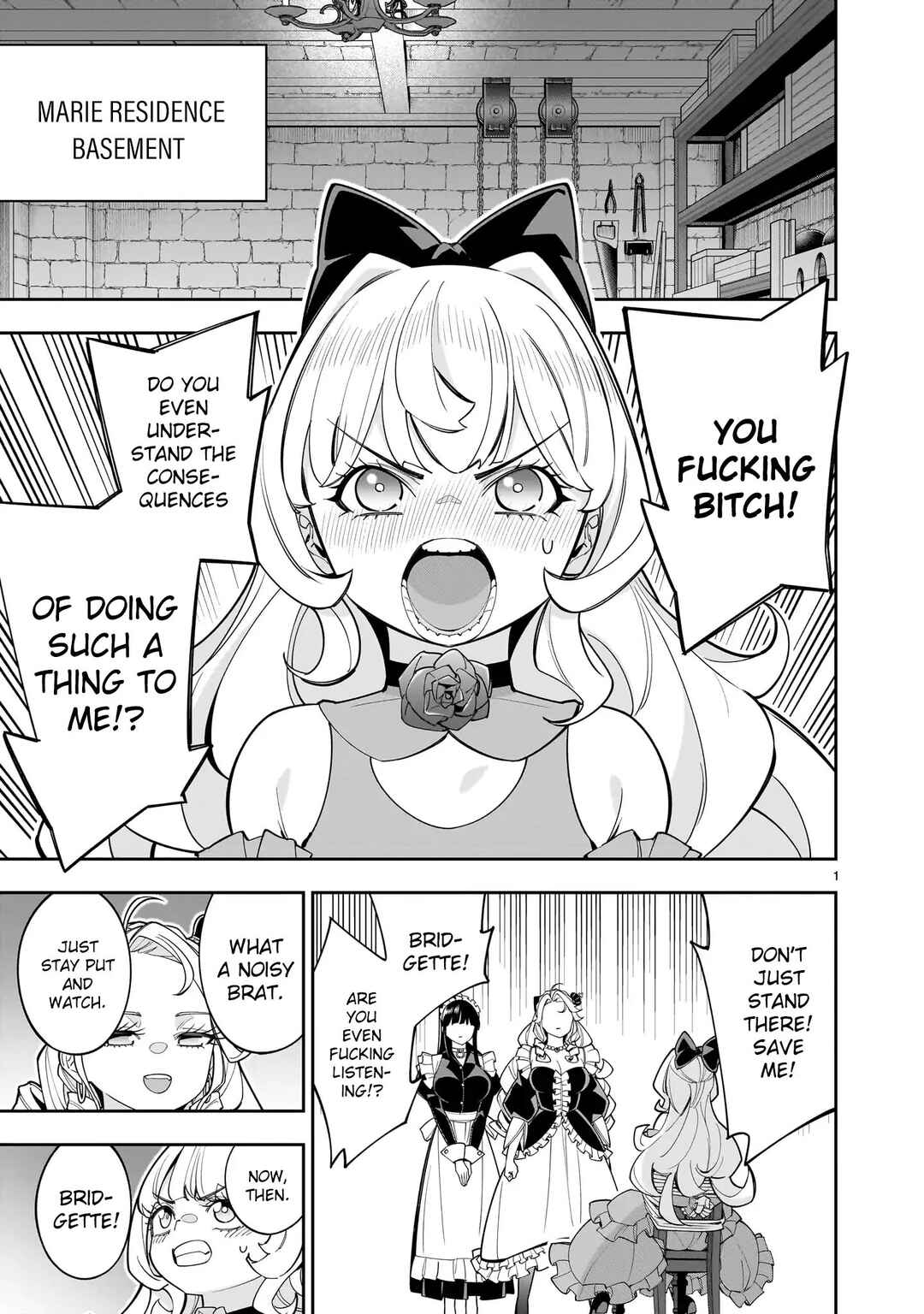 Shinimodori Oujo wa Ikinobiru tame ni Yuri Harem o Tsukuru koto ni shita Chapter 9 - Page 1