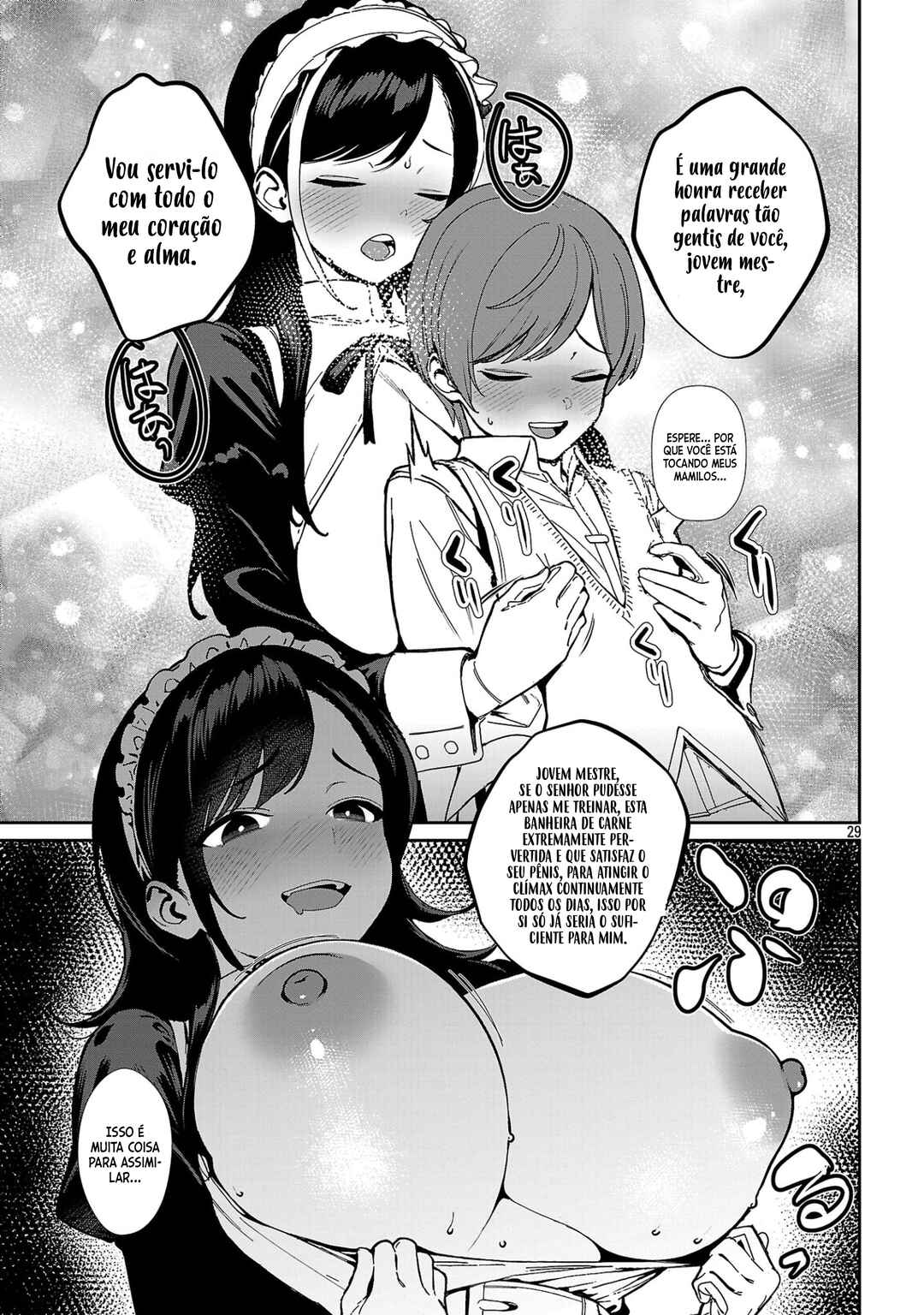 Tousan wa [Kensei], Kaasan wa [Kenshin], Boku wa [Ochi〇po Chanbara Master] Chapter 3.3 - Page 9