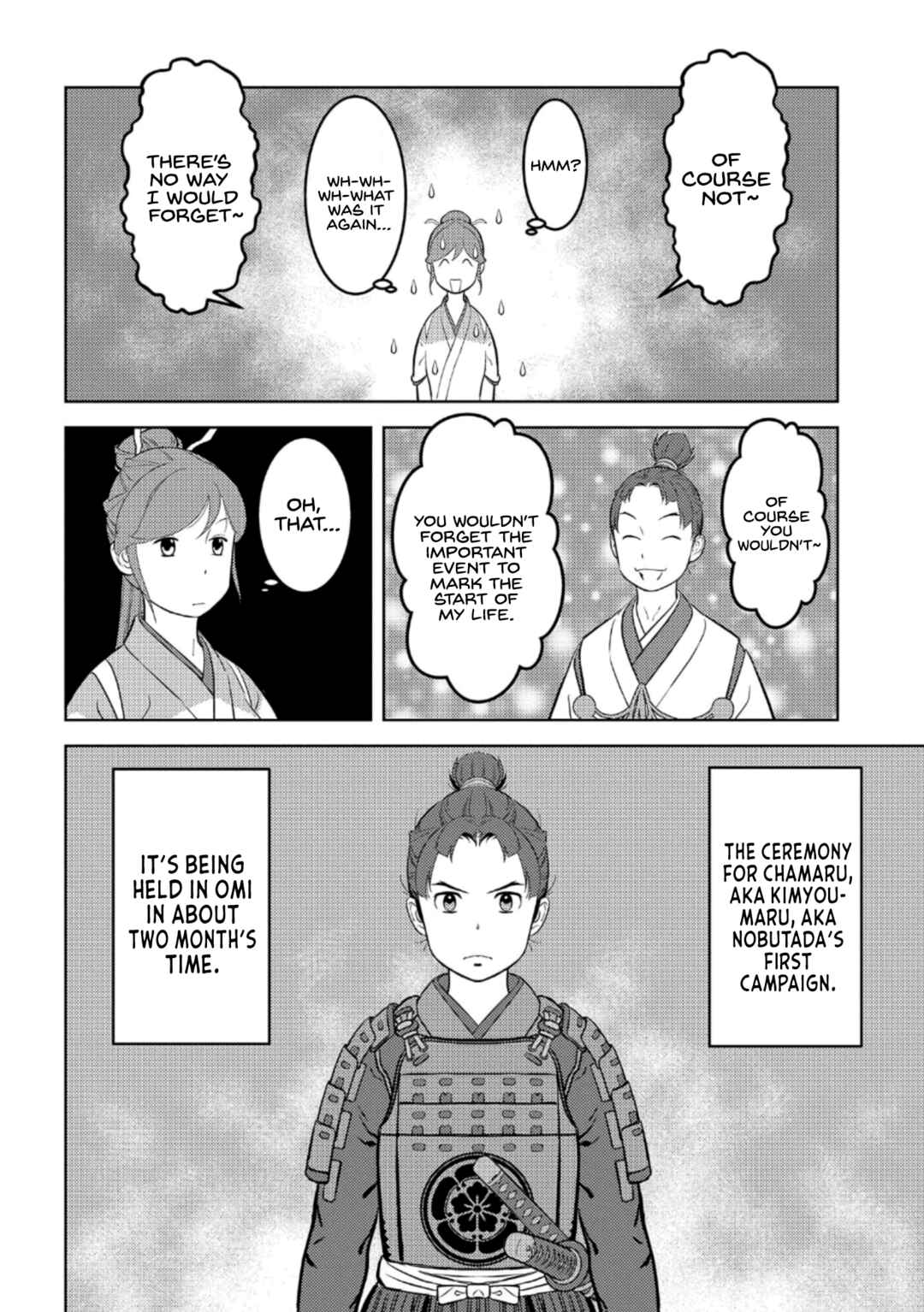 Sengoku Komachi Kuroutan Chapter 73 - Page 7