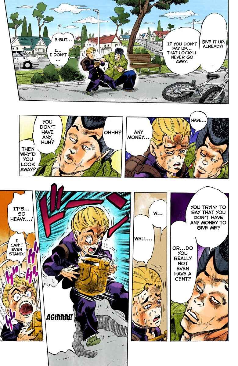 JoJo no Kimyou na Bouken: Part 4 - Diamond wa Kudakenai Color-ban Chapter 20 - Page 4