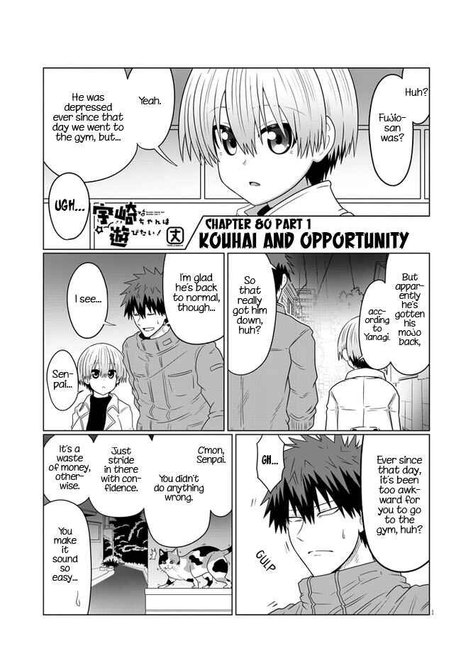 Uzaki-chan wa Asobitai! Chapter 80.1 - Page 1