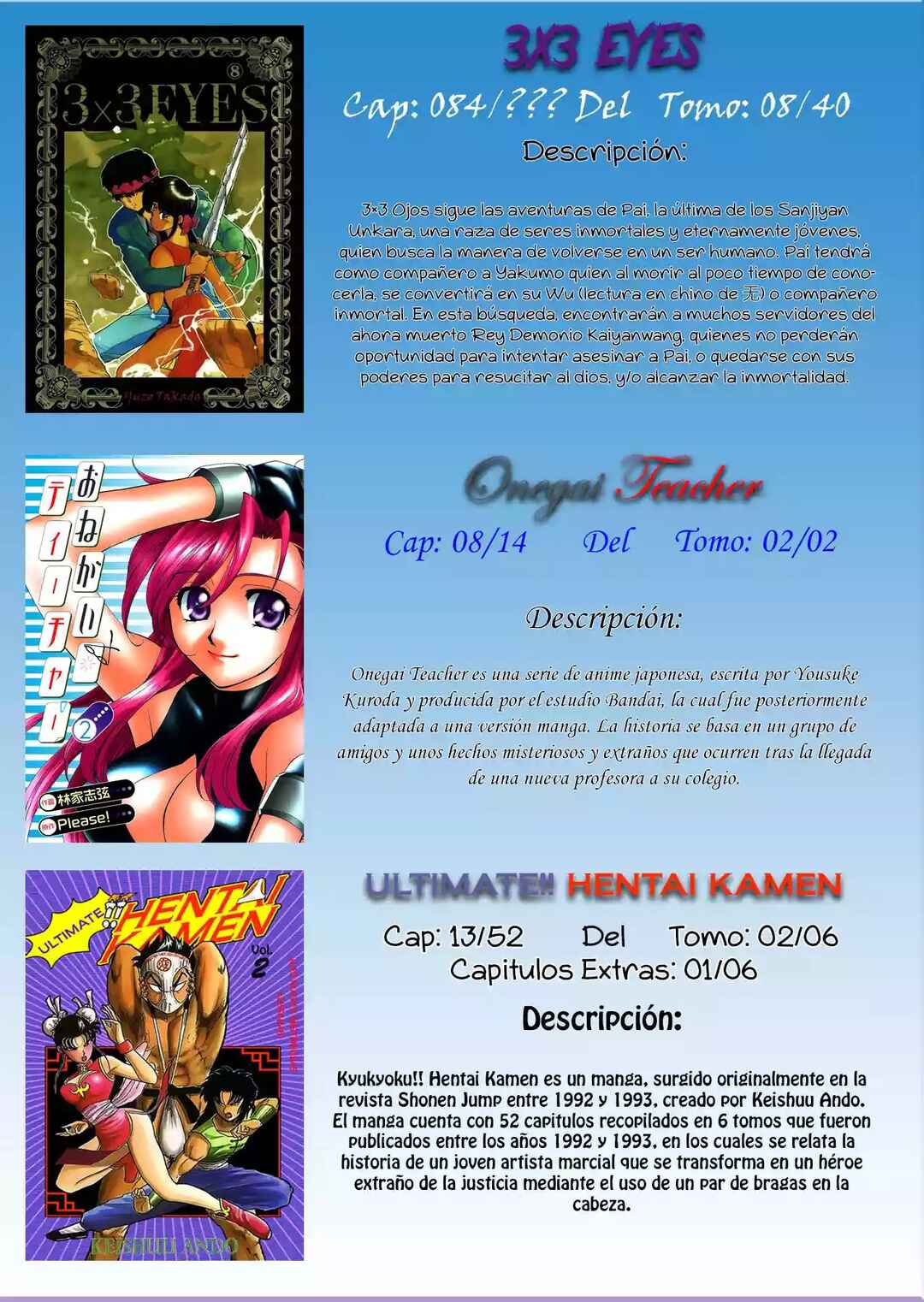 3×3 EYES Chapter 84 - Page 20