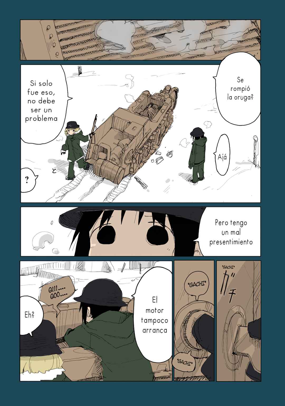 Shoujo Shuumatsu Ryokou (Fan Colored) Chapter 39 - Page 4