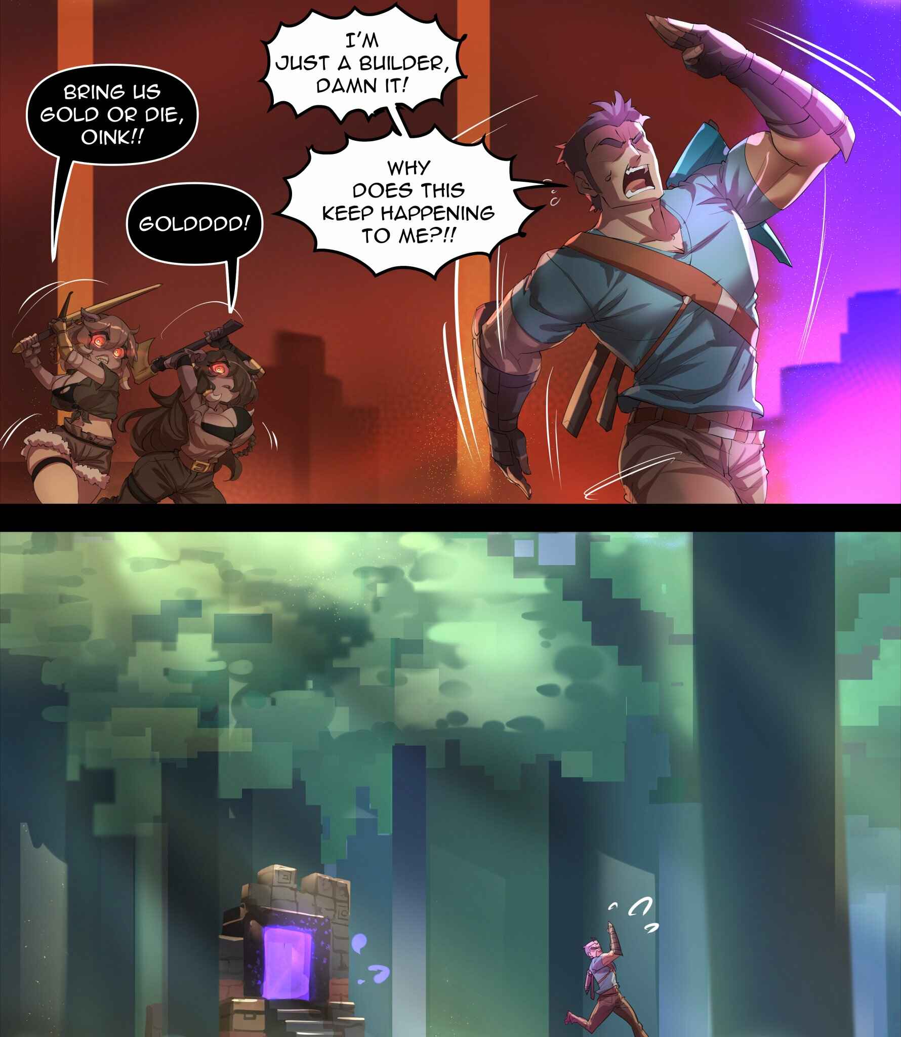 Minecraft: Anime Edition Chapter 26 - Page 4