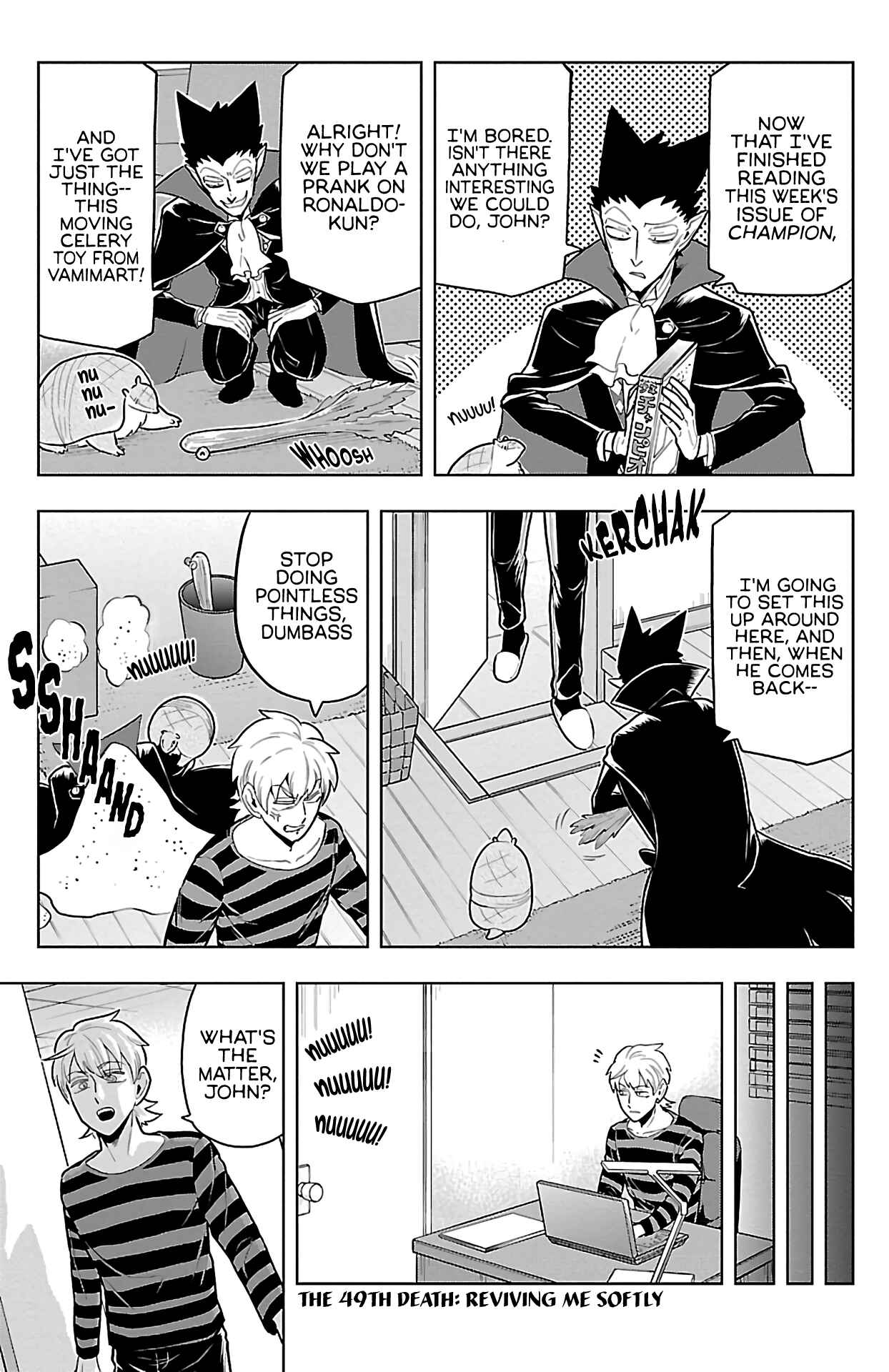 Kyuuketsuki Sugu Shinu Chapter 49 - Page 1