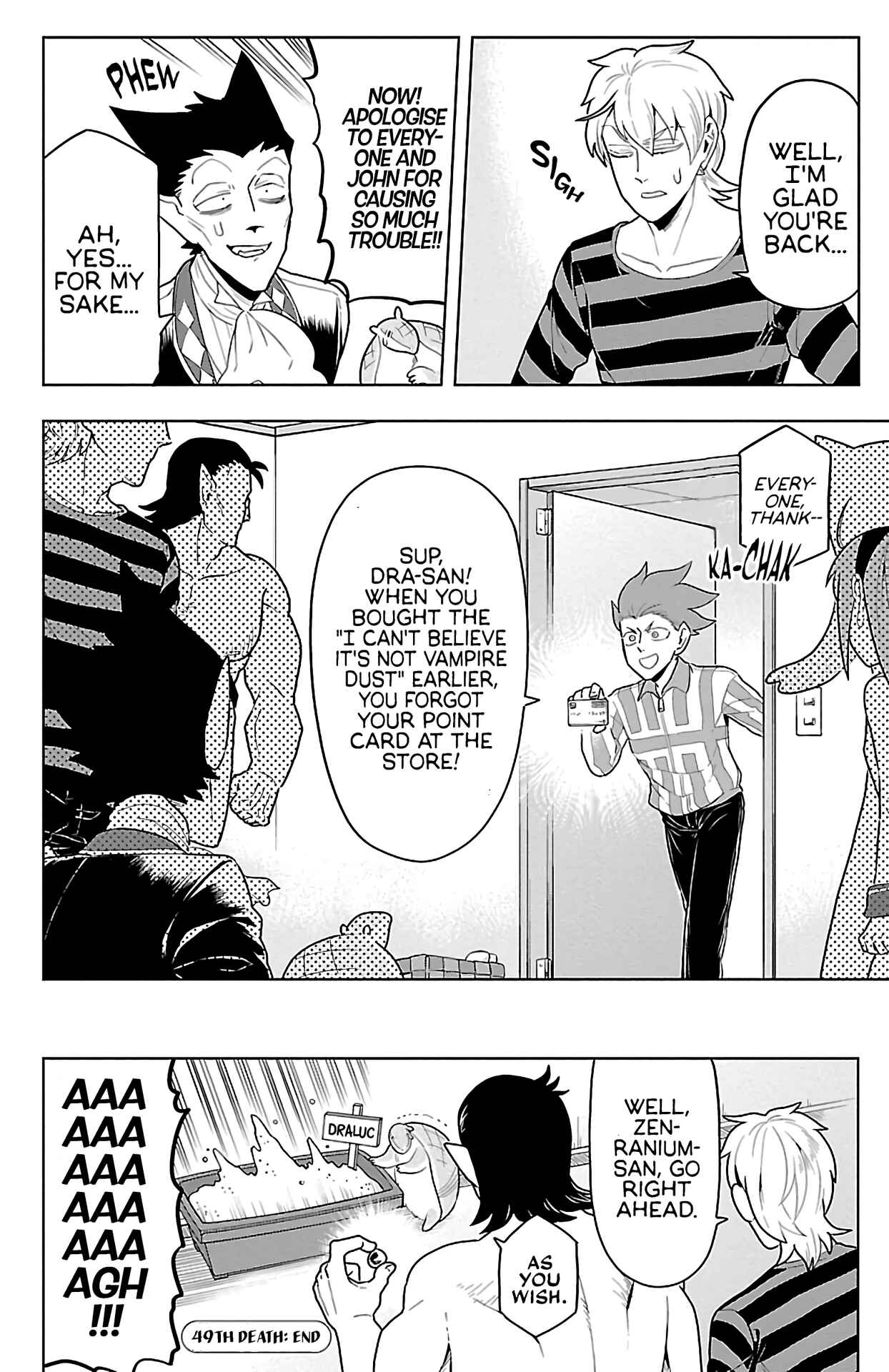 Kyuuketsuki Sugu Shinu Chapter 49 - Page 12
