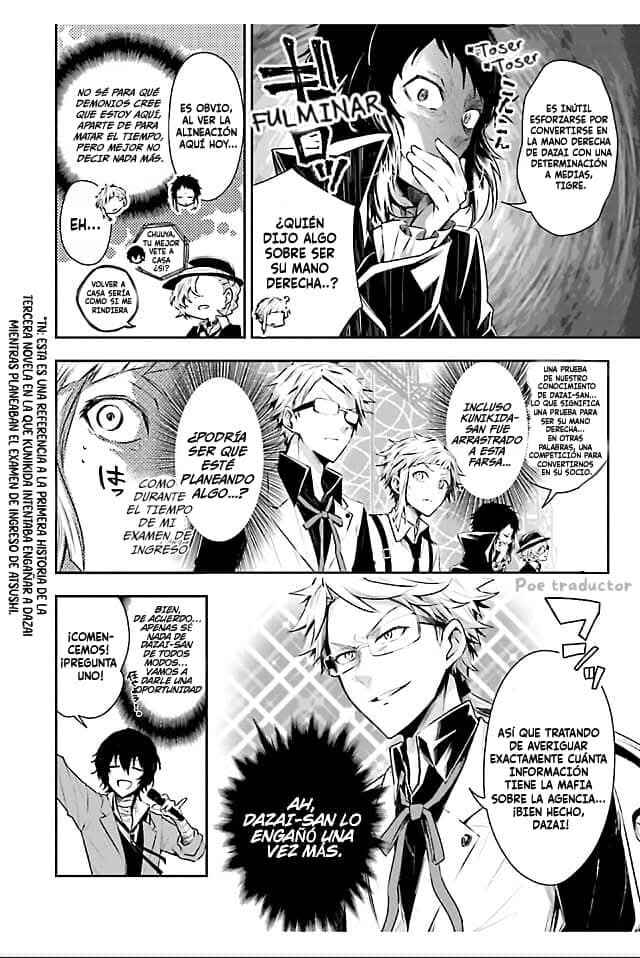 Bungo stray dogs Antología Hana Chapter 4 - Page 3