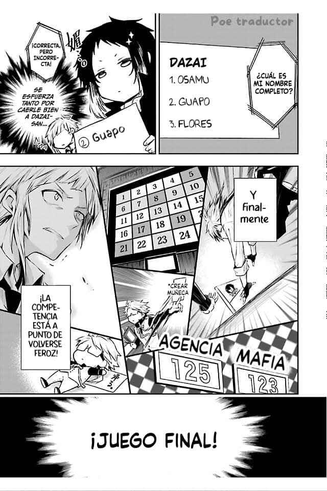 Bungo stray dogs Antología Hana Chapter 4 - Page 6