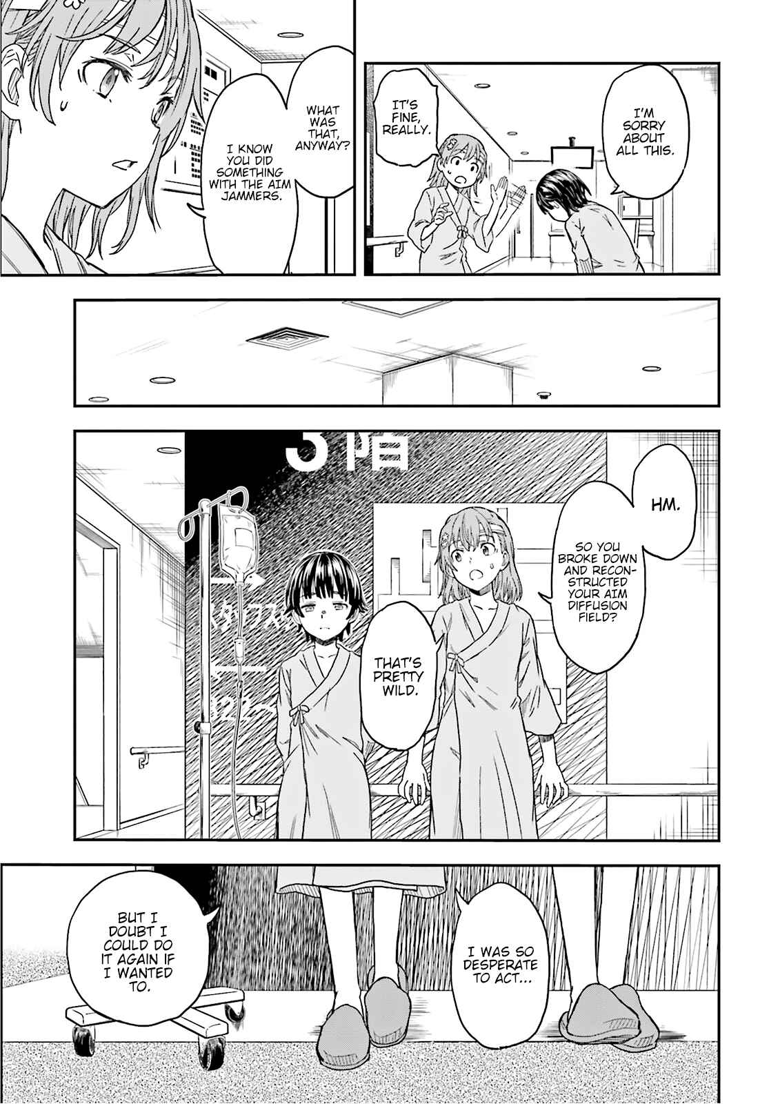 Toaru Majutsu no Index Gaiden: Toaru Kagaku no Railgun Chapter 130 - Page 7