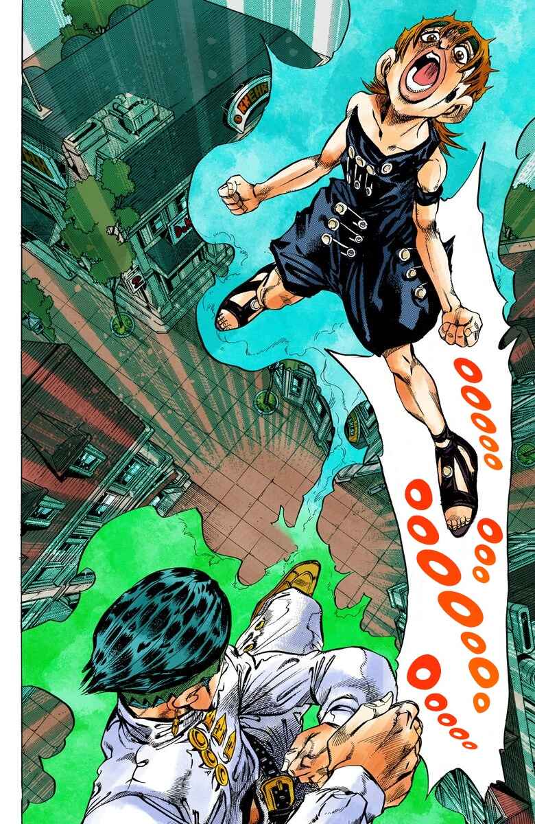 JoJo no Kimyou na Bouken: Part 4 - Diamond wa Kudakenai Color-ban Chapter 111 - Page 6