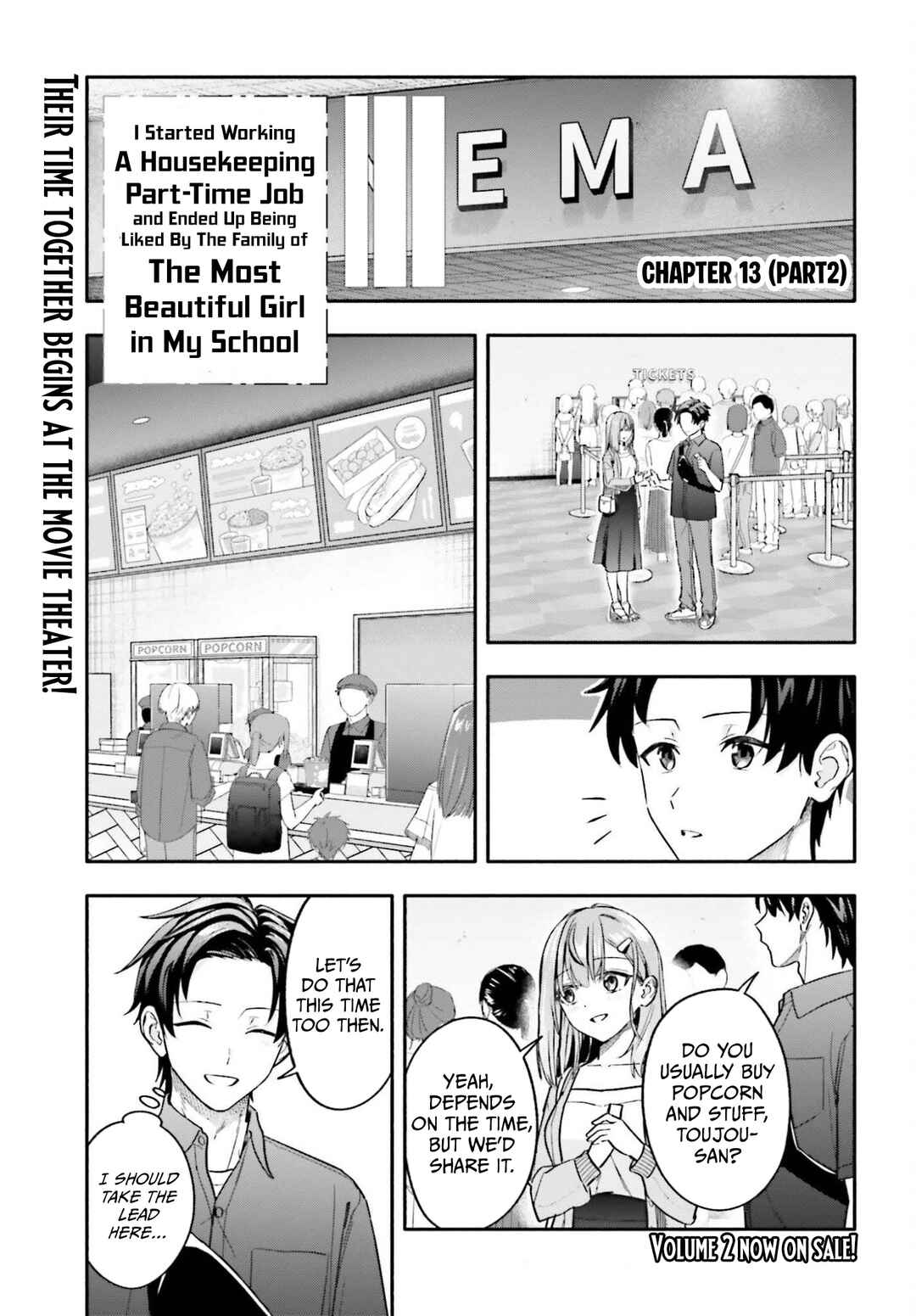 Kaji Daikou no Arubaito wo Hajimetara Gakuen Ichi no Bishoujo no Kazoku ni Kiniirarechaimashita. Chapter 13 - Page 19