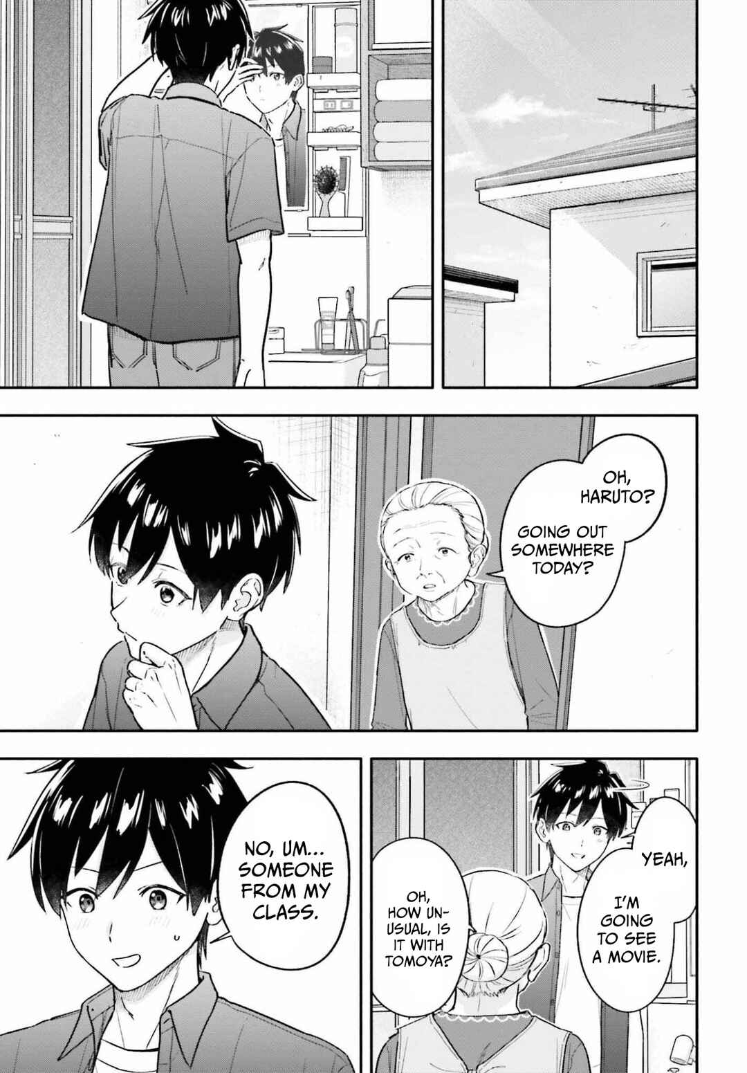 Kaji Daikou no Arubaito wo Hajimetara Gakuen Ichi no Bishoujo no Kazoku ni Kiniirarechaimashita. Chapter 13 - Page 3