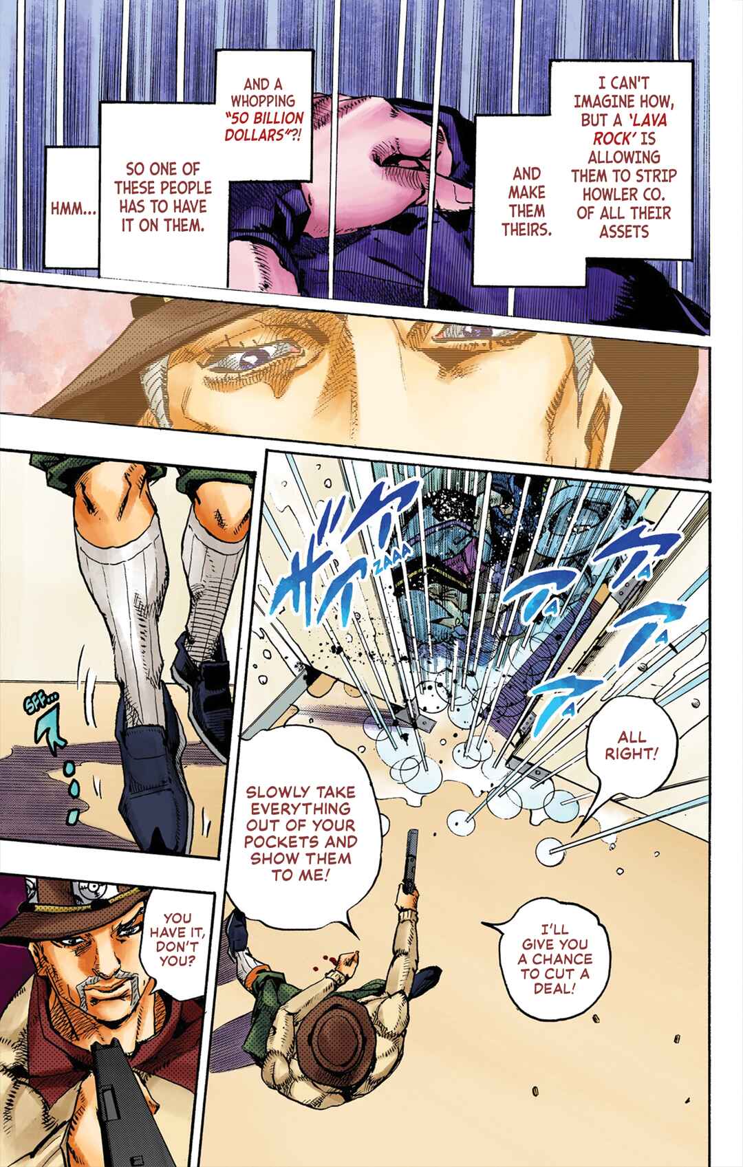 JoJo no Kimyou na Bouken Dai-9-bu: The JOJOLands Color-ban Chapter 20 - Page 15