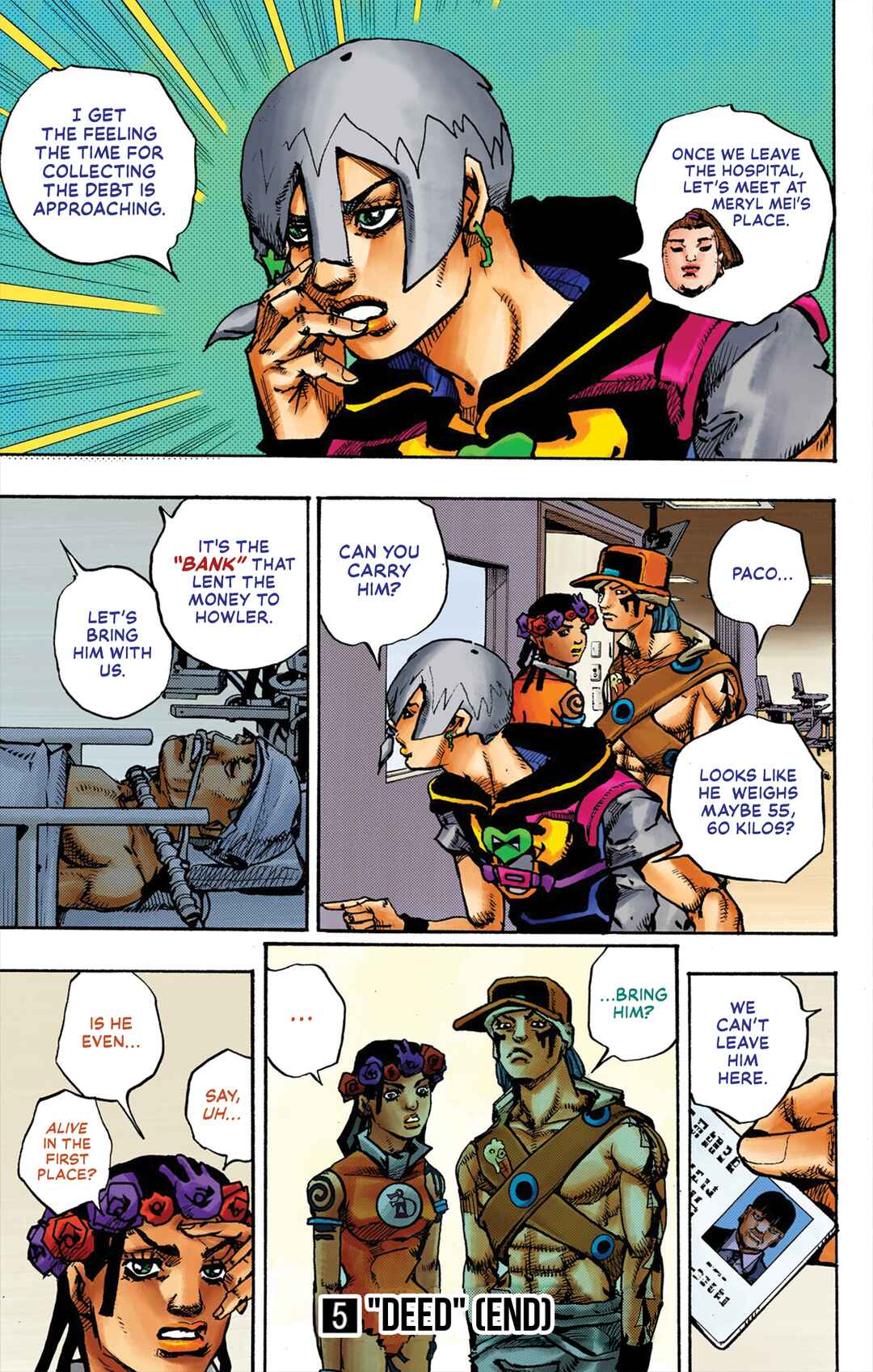 JoJo no Kimyou na Bouken Dai-9-bu: The JOJOLands Color-ban Chapter 20 - Page 38