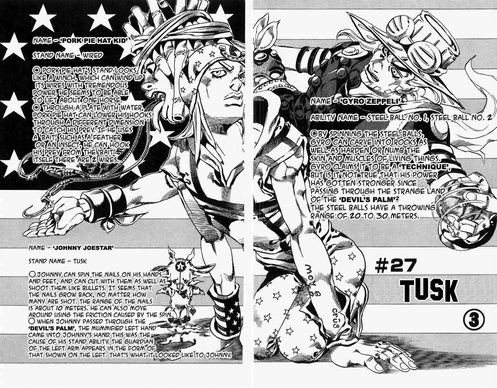 JoJo no Kimyou na Bouken: Part 7 - Steel Ball Run Chapter 27 - Page 2