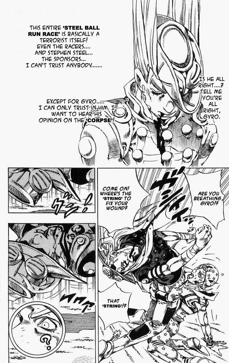 JoJo no Kimyou na Bouken: Part 7 - Steel Ball Run Chapter 27 - Page 21
