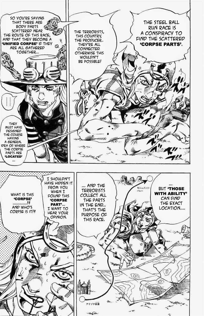 JoJo no Kimyou na Bouken: Part 7 - Steel Ball Run Chapter 27 - Page 44