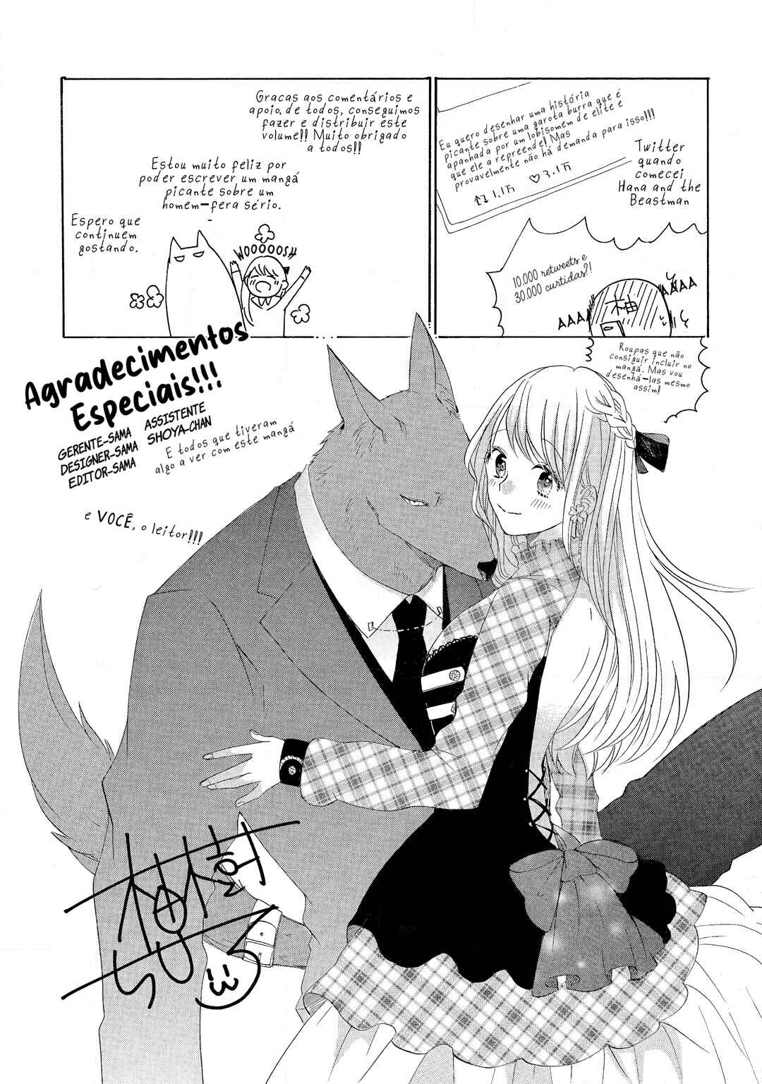 Hana and the Beast Man Chapter 7.5 - Page 6