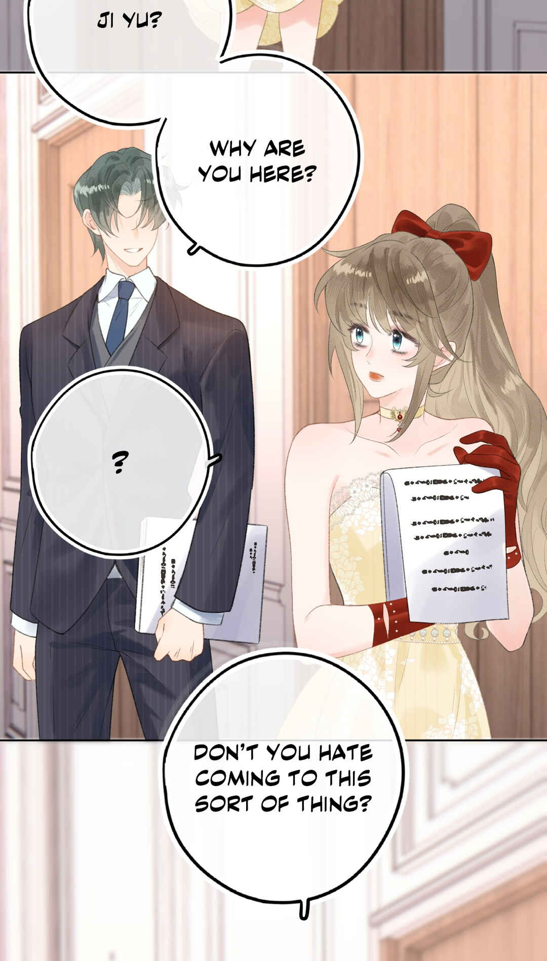 Qiánnǚyǒu Chéng le Wǒ de Dǐngtóushàngsī Chapter 3 - Page 27