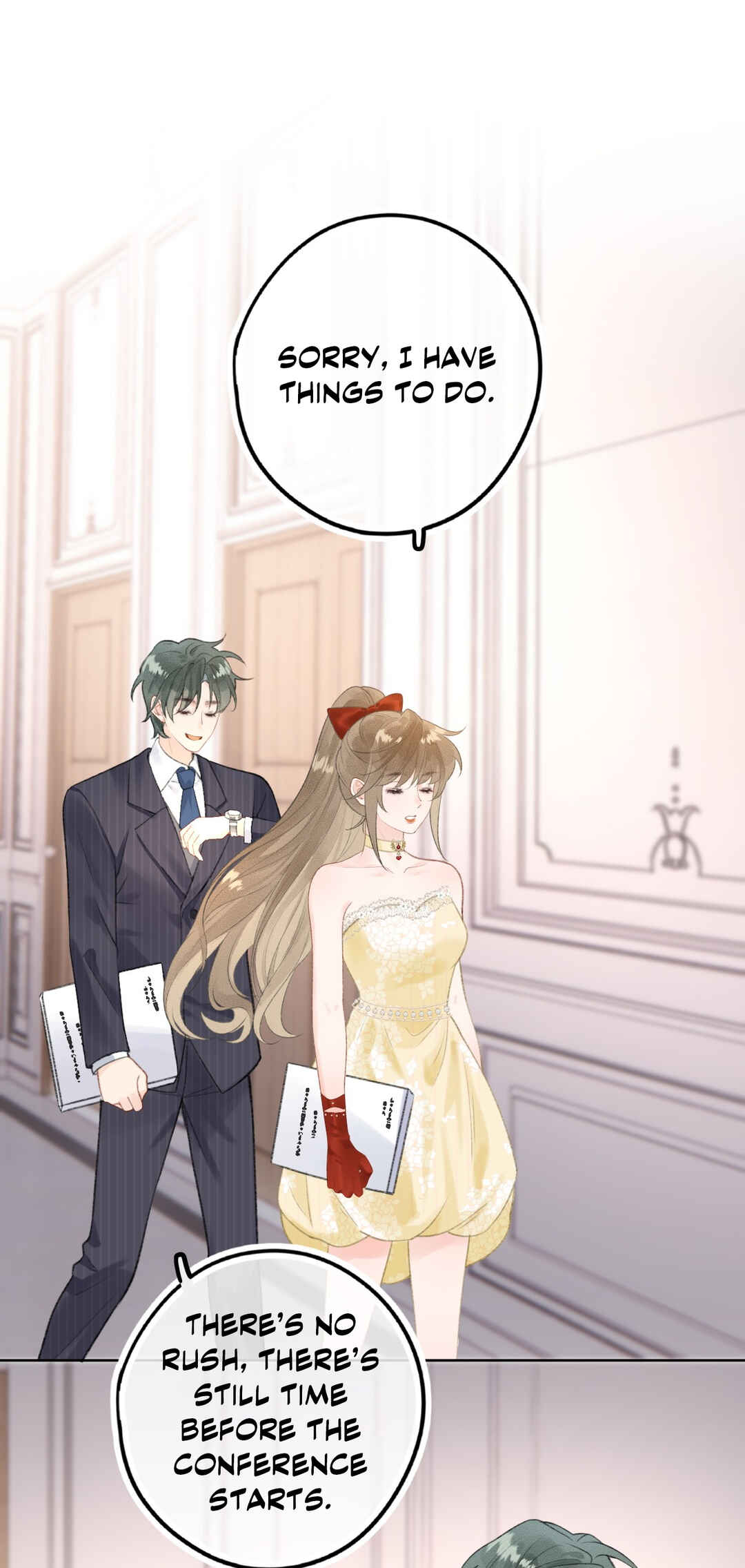 Qiánnǚyǒu Chéng le Wǒ de Dǐngtóushàngsī Chapter 3 - Page 33