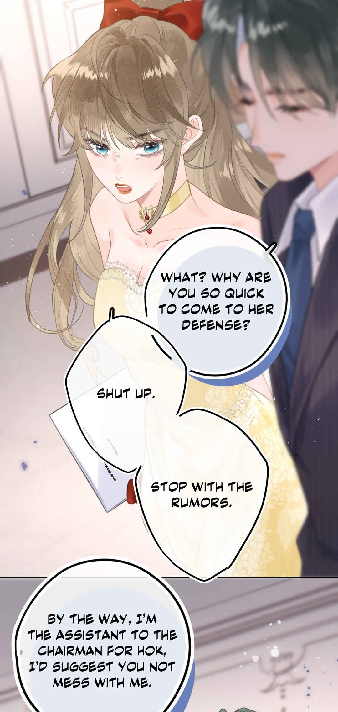 Qiánnǚyǒu Chéng le Wǒ de Dǐngtóushàngsī Chapter 3 - Page 36