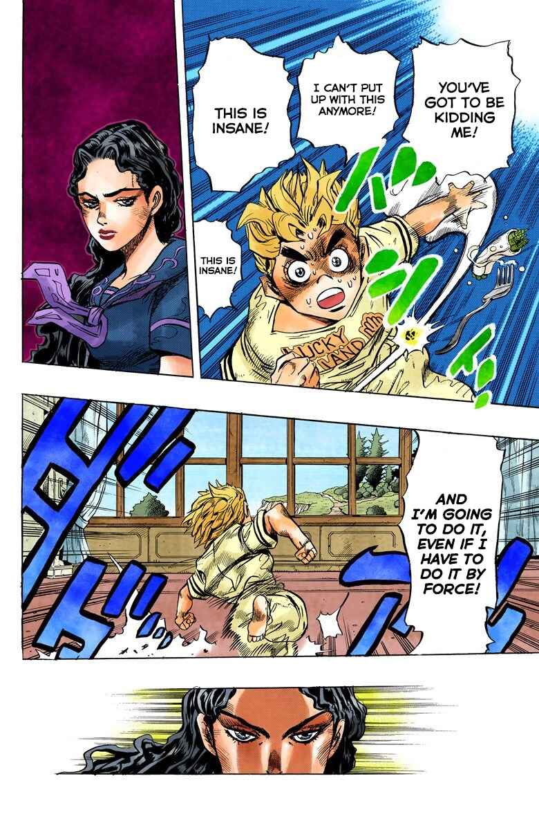 JoJo no Kimyou na Bouken: Part 4 - Diamond wa Kudakenai Color-ban Chapter 32 - Page 15