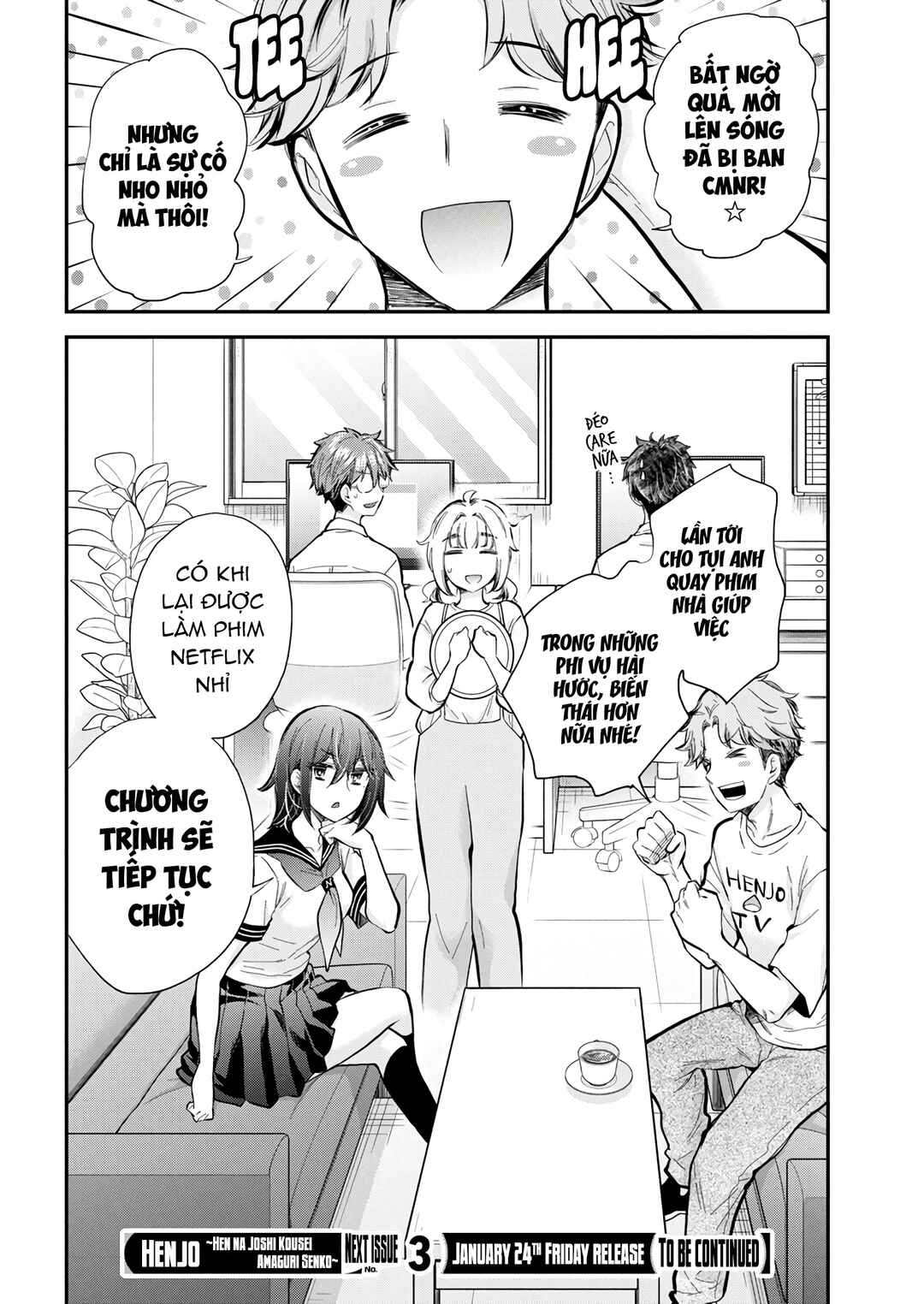 Henjo ~Hen na Joshi Kousei Amaguri Senko~ Chapter 129 - Page 21