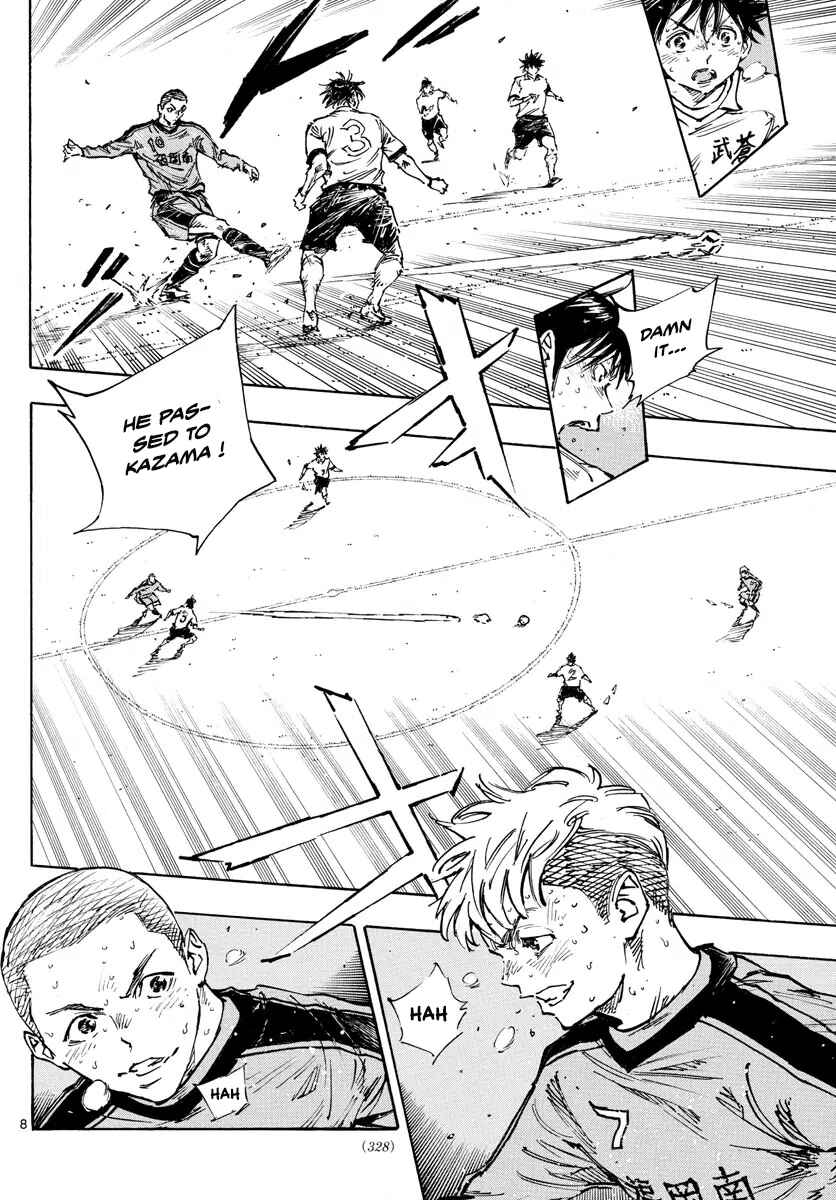 BE BLUES ~Ao ni Nare~ Chapter 482 - Page 8