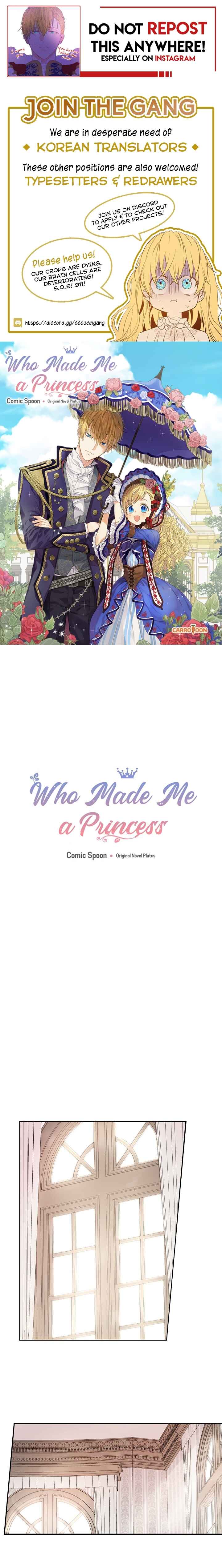 Who Made Me a Princess Chapter 62 - Page 1