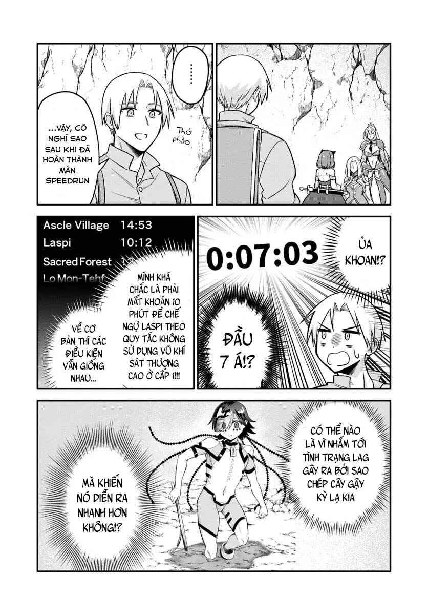 RTA Sousha wa Game Sekai kara Kaerenai Chapter 17.1 - Page 10