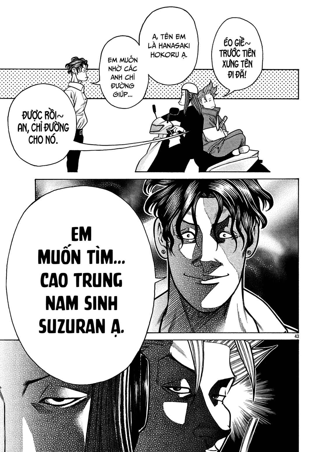 Crows Gaiden Housenka - the beginning of HOUSEN Chapter 95 - Page 44