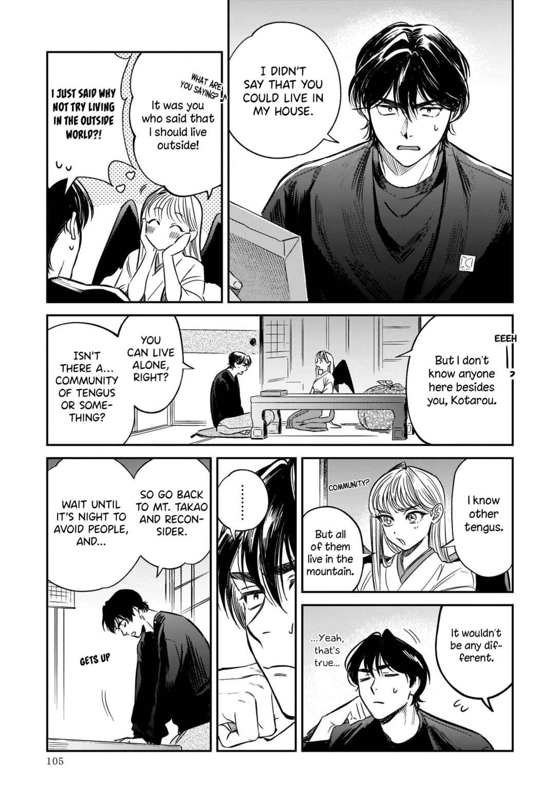 Hachiouji Meibutsu: Tengu no Koi Chapter 3 - Page 9