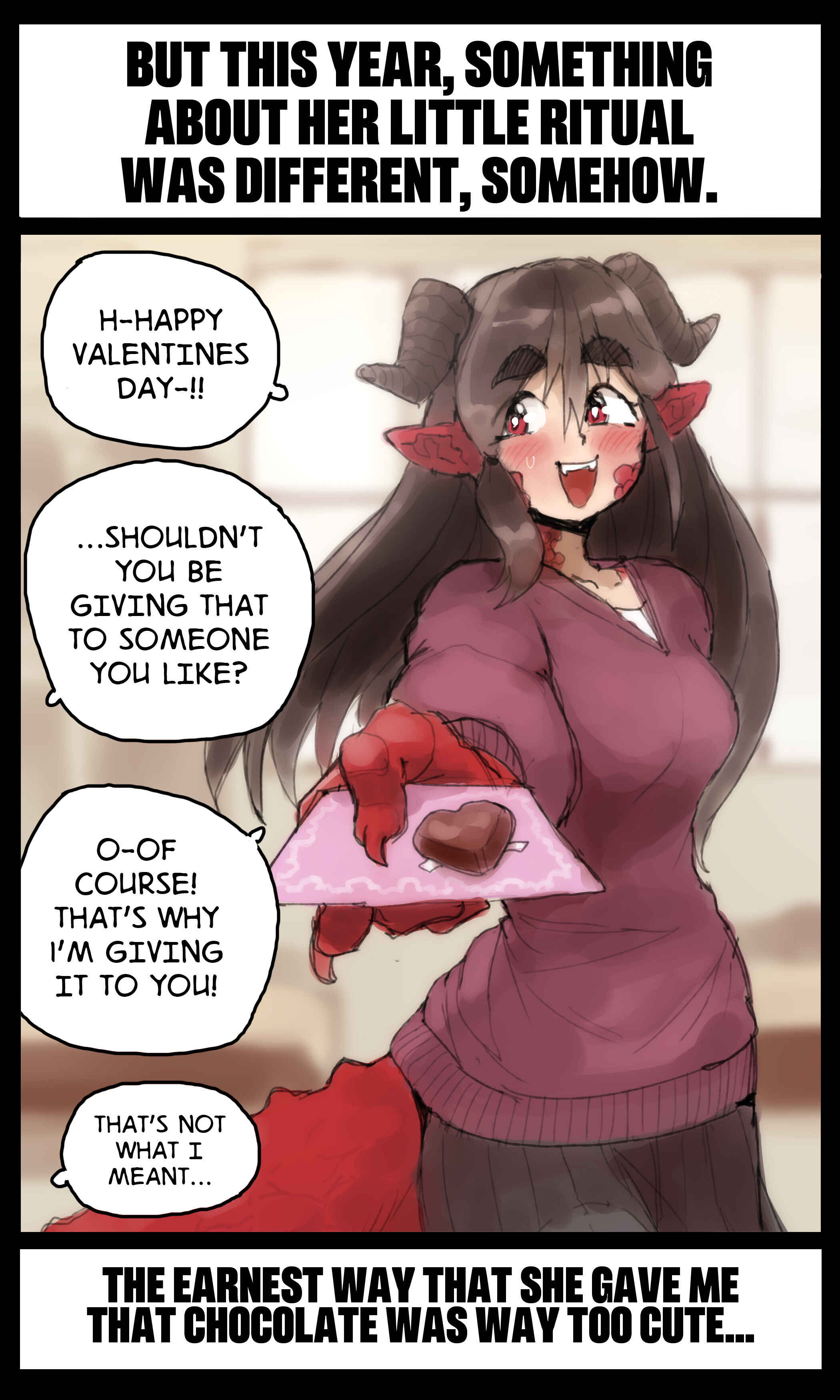 My Childhood Friend Is A Dragon Who's Embarrassed About the Size Of Her Tail Chapter 4 - Page 2