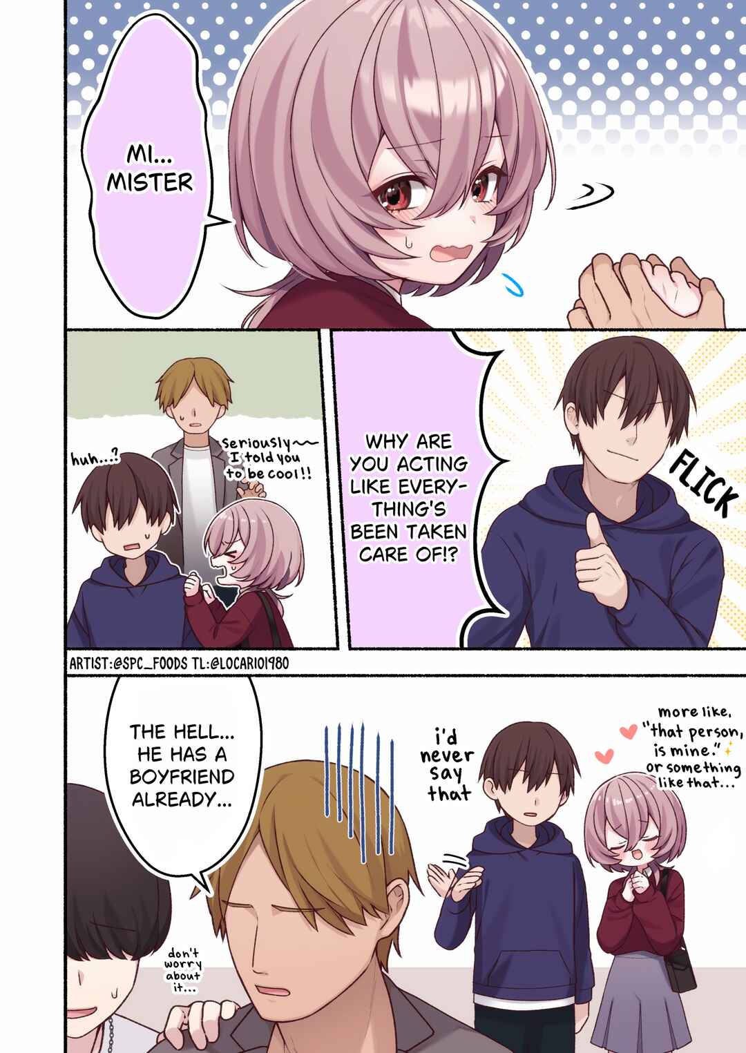 Omotteta Kanji ni Naranakatta Otoko no Ko Chapter 7 - Page 4