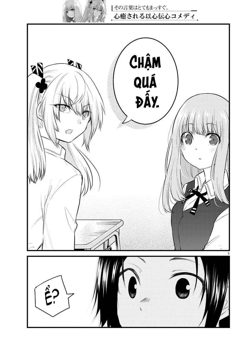Koe ga dasenai Shoujo wa "Kanojo ga Yasashisugiru" to Omotte iru Chapter 68 - Page 6