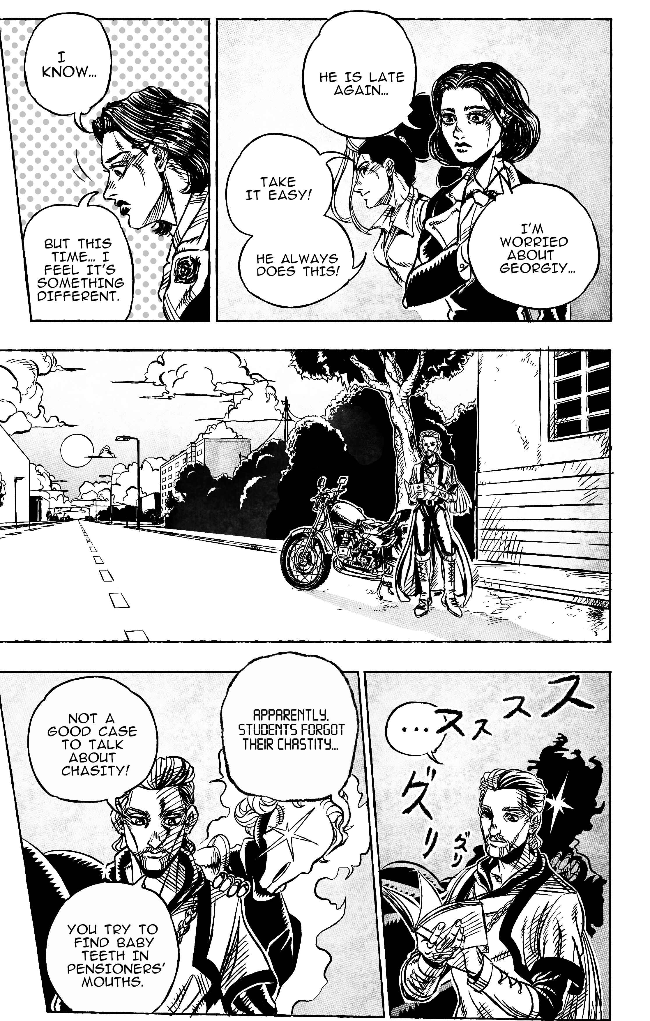 JoJo's Bizarre Adventure - Moscow Calling (Doujinshi) Chapter 9 - Page 7