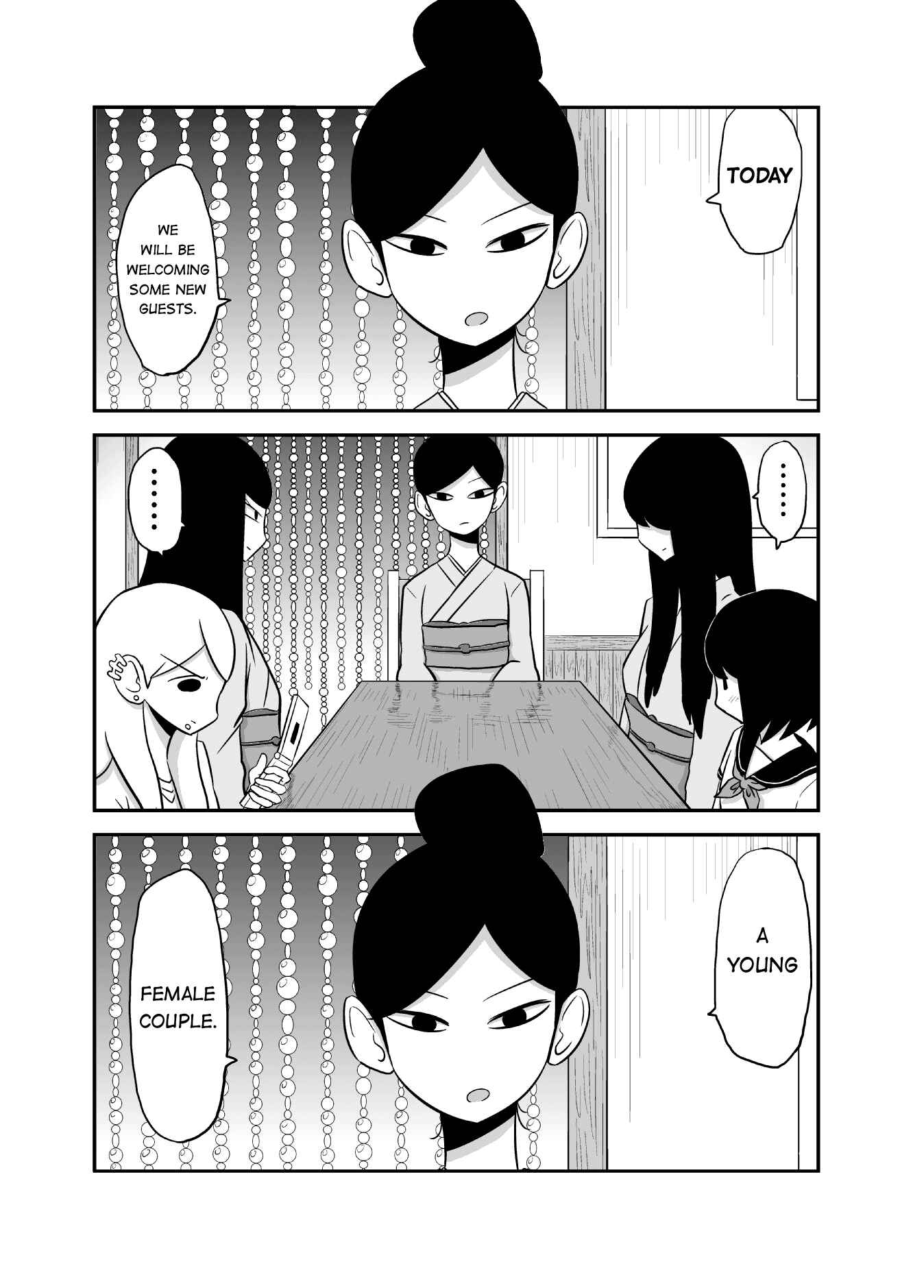 Yuri Natsu: Minshuku Kagaya Chapter 0 - Page 4